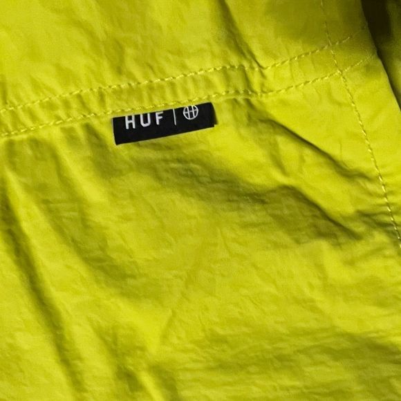 HUF DWR Fuck It Easy Short (Hot Lime) - Picture 5 of 6